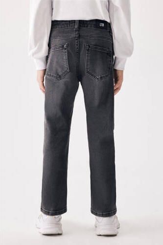 LTB straight fit jeans DEONNE G dust wash Grijs Meisjes Denim Effen 110 - Foto 6
