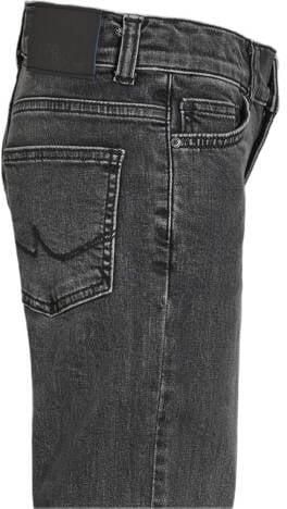 LTB straight fit jeans RENNY B black olive wash Zwart Jongens Denim Effen 152
