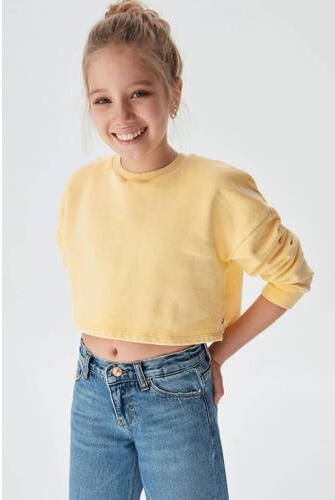 LTB wide leg jeans sofiane wash Blauw Meisjes Denim Effen 128 - Foto 4