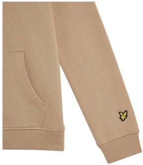 Lyle & Scott hoodie MLB2020V Sweater Beige Jongens Katoen Capuchon Effen 164 170 - Foto 2