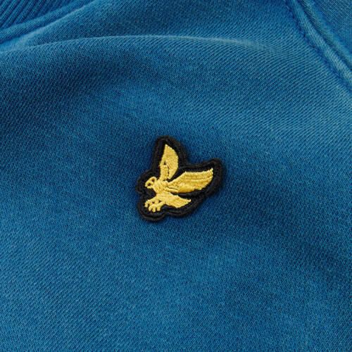 Lyle & Scott sweater blauw Effen 122-128 | Sweater van - Foto 2