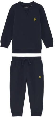 LYLE & SCOTT Jongens Truien & Vesten Crew Neck & Jogger Set Donkerblauw - Foto 3