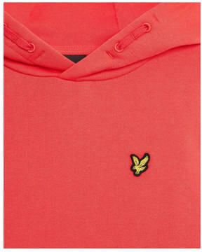 Lyle & Scott sweater MLB2001V Rood Jongens Katoen Capuchon Effen 170 176