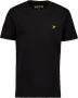 Lyle & Scott T-shirt met borduursels zwart Jongens Katoen Ronde hals 164 170 - Thumbnail 3