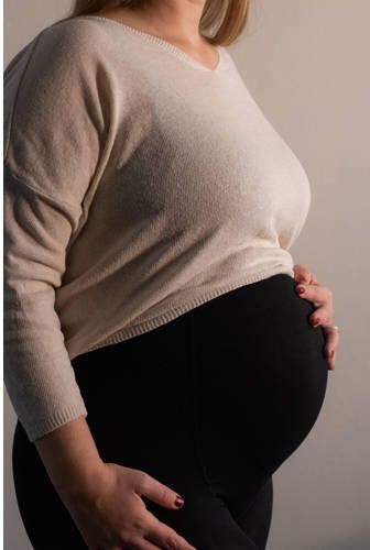 Magic bodyfashion zwangerschapspanty 80 denier zwart Dames Polyamide Effen 2XL - Foto 5