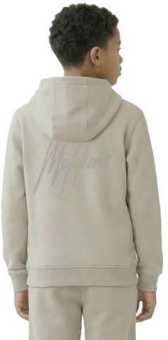 Malelions hoodie met backprint groen Sweater Jongens Katoen Capuchon - Foto 3