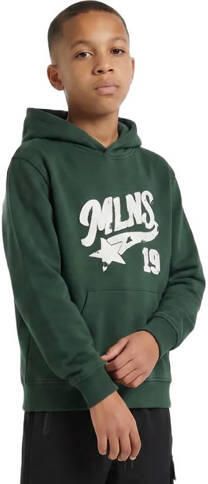 Malelions hoodie met print groen Sweater Printopdruk - Foto 3