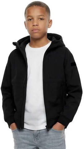 Malelions softshell jas zwart Jongens Polyester Capuchon Effen - Foto 3