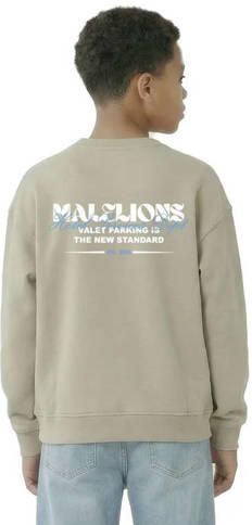 Malelions sweater groen Logo | Sweater van - Foto 3