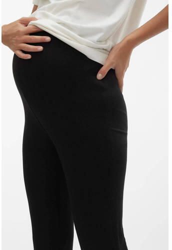 Mamalicious high waist flared zwangerschapslegging MLBRYNJA zwart Broek Dames Modal XL - Foto 9