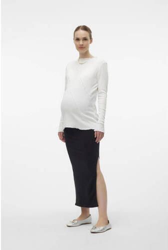 Mamalicious Zwangerschapsrok MLALANIS SEAMLESS AL RIB SKIRT HW NOOS
