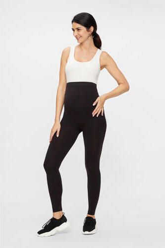 Mamalicious skinny zwangerschapslegging MLTIA zwart Broek Dames Polyamide L XL - Foto 3