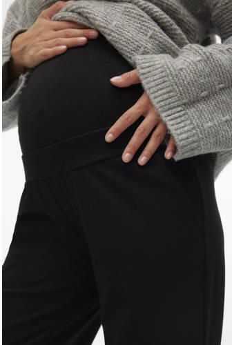 Mamalicious slim fit zwangerschapstregging MLLIF zwart Broek Dames Viscose XXL - Foto 3