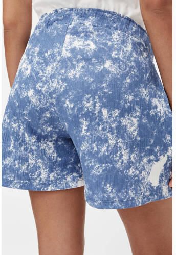 Mamalicious tie-dye regular fit short blauw wit Korte broek Dames Polyester XS - Foto 2