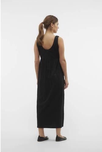 Mamalicious zwangerschaps- en voedingsjurk MLEVILIA zwart Dames Katoen Ronde hals XL - Foto 2