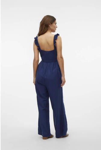 Mamalicious zwangerschapsjumpsuit MLMAYAMY Dames Viscose Vierkante hals XL