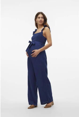 Mamalicious zwangerschapsjumpsuit MLMAYAMY Dames Viscose Vierkante hals XL - Foto 3