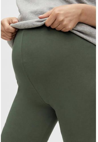Mamalicious zwangerschapslegging set van 2 kaki zwart Broek Dames Stretchkatoen XS - Foto 2