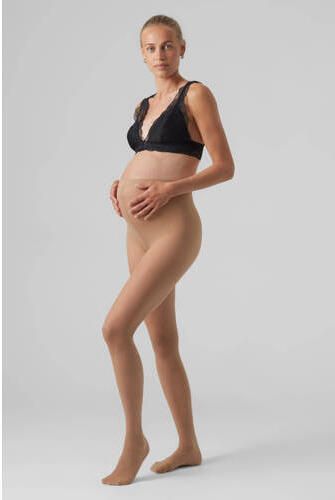 Mamalicious zwangerschapspanty set van 2 zwart beige Dames Polyester L XL - Foto 4