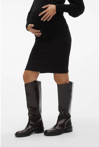 Mamalicious zwangerschapsrok MLKARMEN zwart Dames Nylon Effen - Foto 2