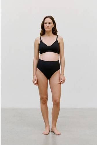 MAMALICIOUS zwangerschapsstring MLHEAL (set van 2) zwart Dames Katoen Effen maat L XL - Foto 8
