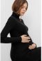 Mamalicious zwangerschapsjurk MLJACINA zwart Dames Viscose Col XL - Thumbnail 3