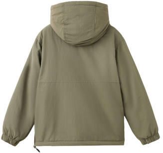 Mango Kids anorak kaki Jas Groen Jongens Polyamide Capuchon Effen - Foto 3