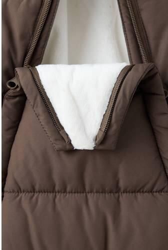 go Kids Baby winterpak Jas Bruin Polyester Capuchon - Foto 3