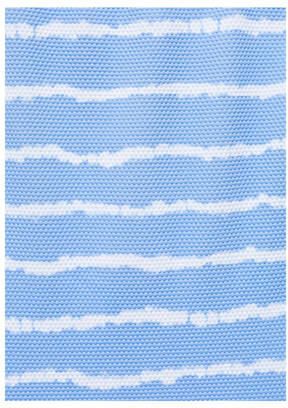 Mango Kids badpak blauw wit Meisjes Polyamide Streep 116