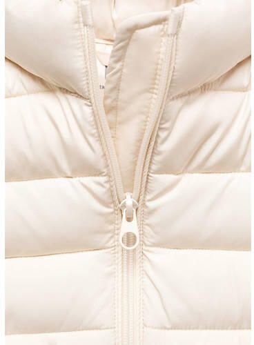Mango Kids bodywarmer ecru Meisjes Polyester Col Effen 158(XS) - Foto 2