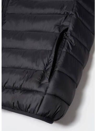 Mango Kids bodywarmer zwart Jongens Polyamide Opstaande kraag Effen 164(XS) - Foto 2