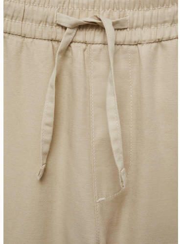 Mango Kids broek beige Jongens Katoen Effen 164(XS) - Foto 2