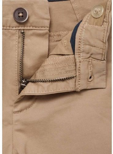 Mango Kids broek beige Jongens Stretchkatoen Effen 116 - Foto 2