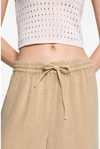 Mango Kids broek beige Meisjes Katoen Effen 152(XXS) - Foto 2