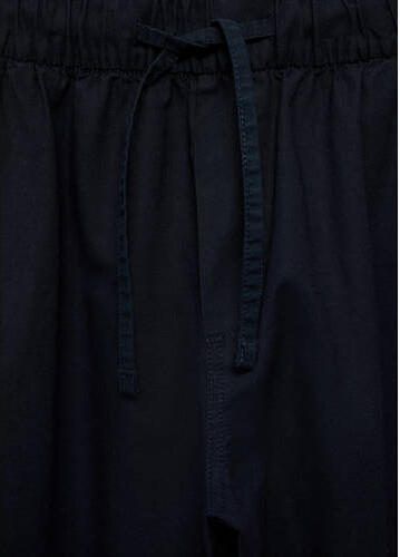 Mango Kids broek marineblauw Meisjes Katoen Effen 152(XXS)