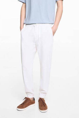 Mango Kids broek wit Jongens Katoen Effen 164(XS) - Foto 3