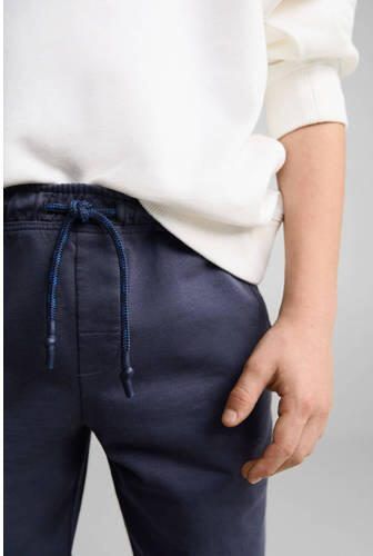 Mango Kids casual short donkerblauw Korte broek Jongens Katoen Effen 116 - Foto 2