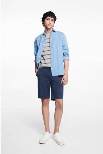 Mango Kids casual short donkerblauw Korte broek Jongens Stretchkatoen Effen 164(XS) - Foto 2