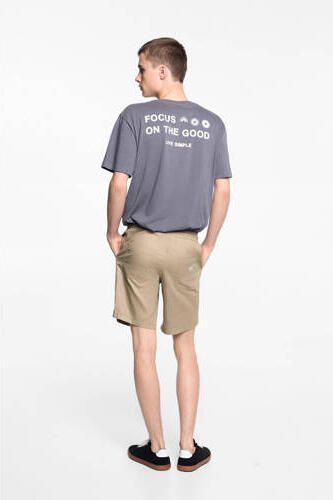 Mango Kids casual short lichtbeige Korte broek Jongens Katoen Effen 164(XS) - Foto 2