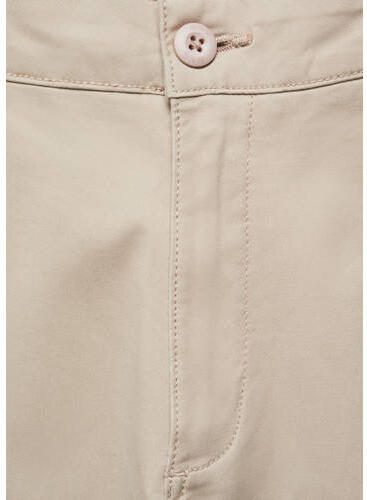 Mango Kids casual short lichtbeige Korte broek Jongens Stretchkatoen Effen 164(XS) - Foto 2