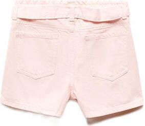 Mango Kids casual short roze Korte broek Meisjes Katoen Effen 140