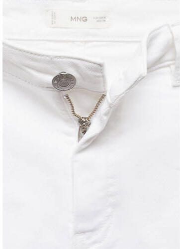 Mango Kids casual short wit Korte broek Meisjes Katoen Effen 152(XXS) - Foto 2