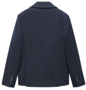 Mango Kids colbert Jongens Polyester V-hals Effen 128