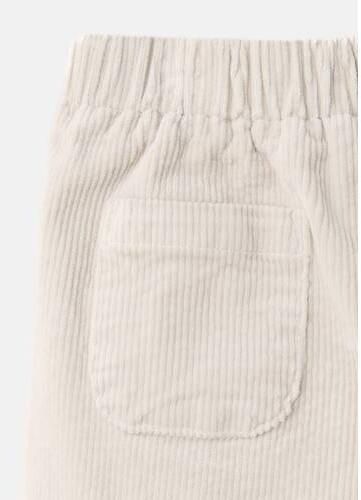 Mango Kids corduroy casual broek beige Meisjes Katoen Effen - Foto 2