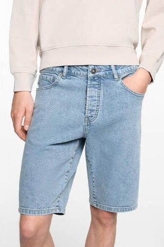 Mango Kids denim bermuda light blue denim Korte broek Blauw Effen 164(XS) - Foto 3