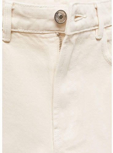 Mango Kids denim short lichtbeige Korte broek Meisjes Katoen Effen 152(XXS) - Foto 2