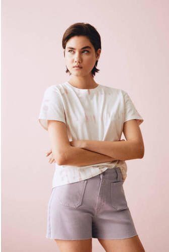 Mango Kids denim short lila Korte broek Paars Effen 158(XS) - Foto 2