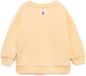 go Kids Disney sweater met printopdruk lichtgeel Printopdruk 116