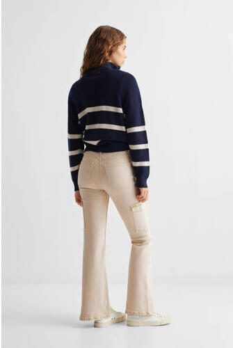 Mango Kids flared jeans beige Meisjes Stretchdenim 152(XXS) - Foto 2