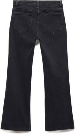 Mango Kids flared jeans grey denim Grijs Effen 152(XXS)